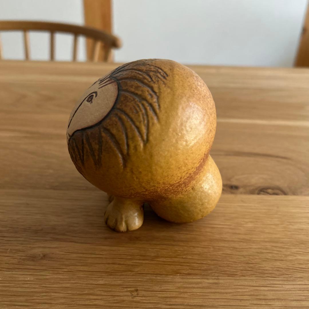 リサラーソン　ライオン　置物　ミディアム　スモール　北欧