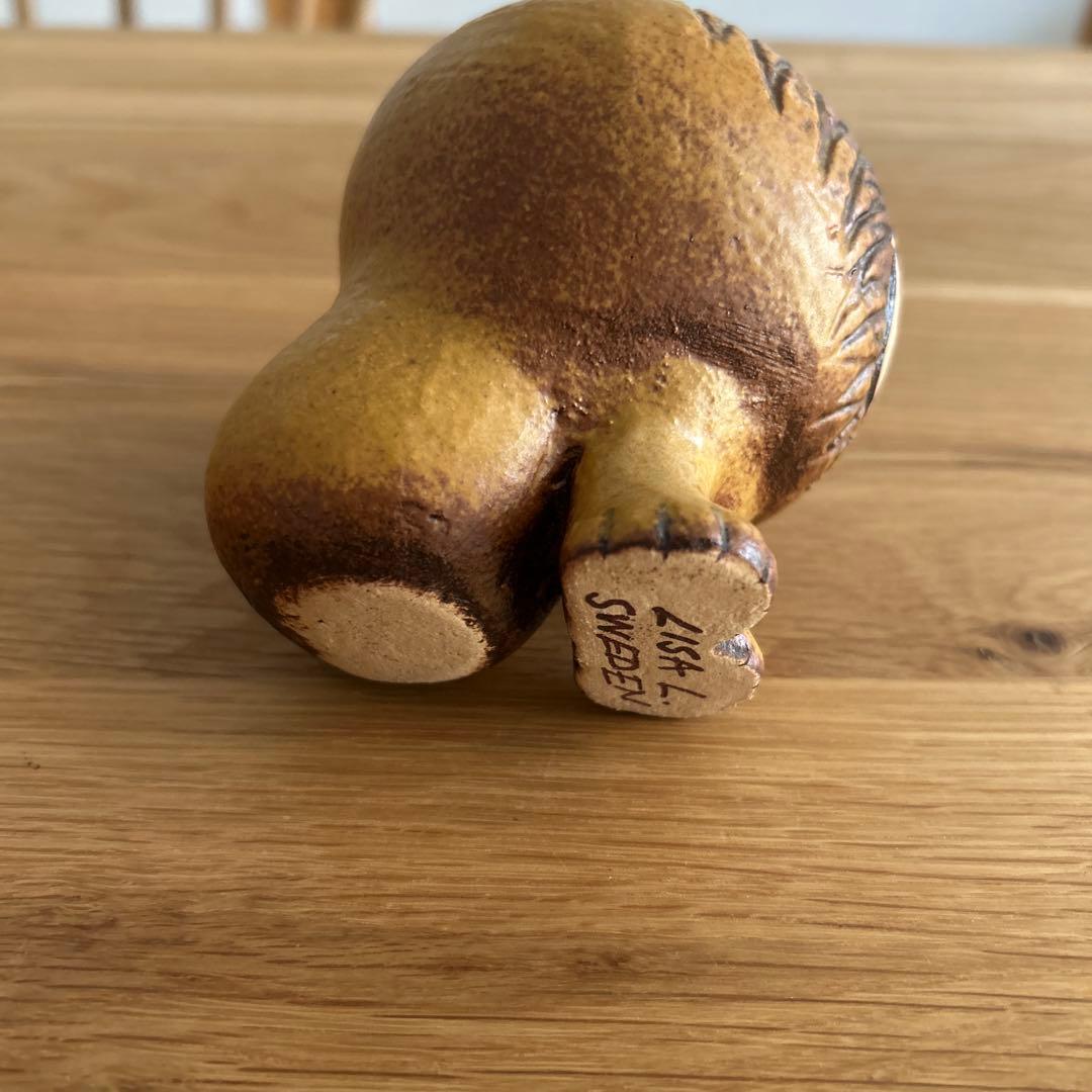 リサラーソン　ライオン　置物　ミディアム　スモール　北欧