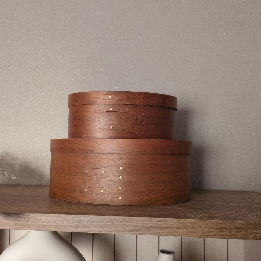 シェーカー オーバルボックス SとMセット 小物入れ アクシス