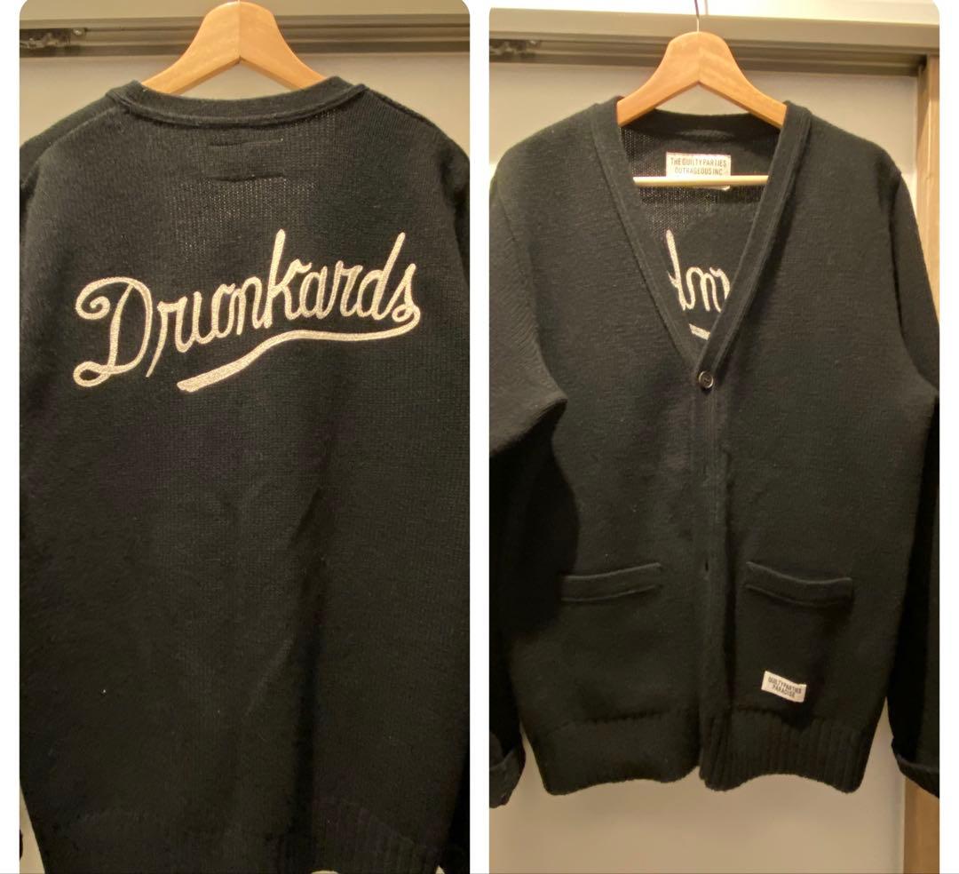 年末セール！　ワコマリア　カーディガン　希少　L ウール100%