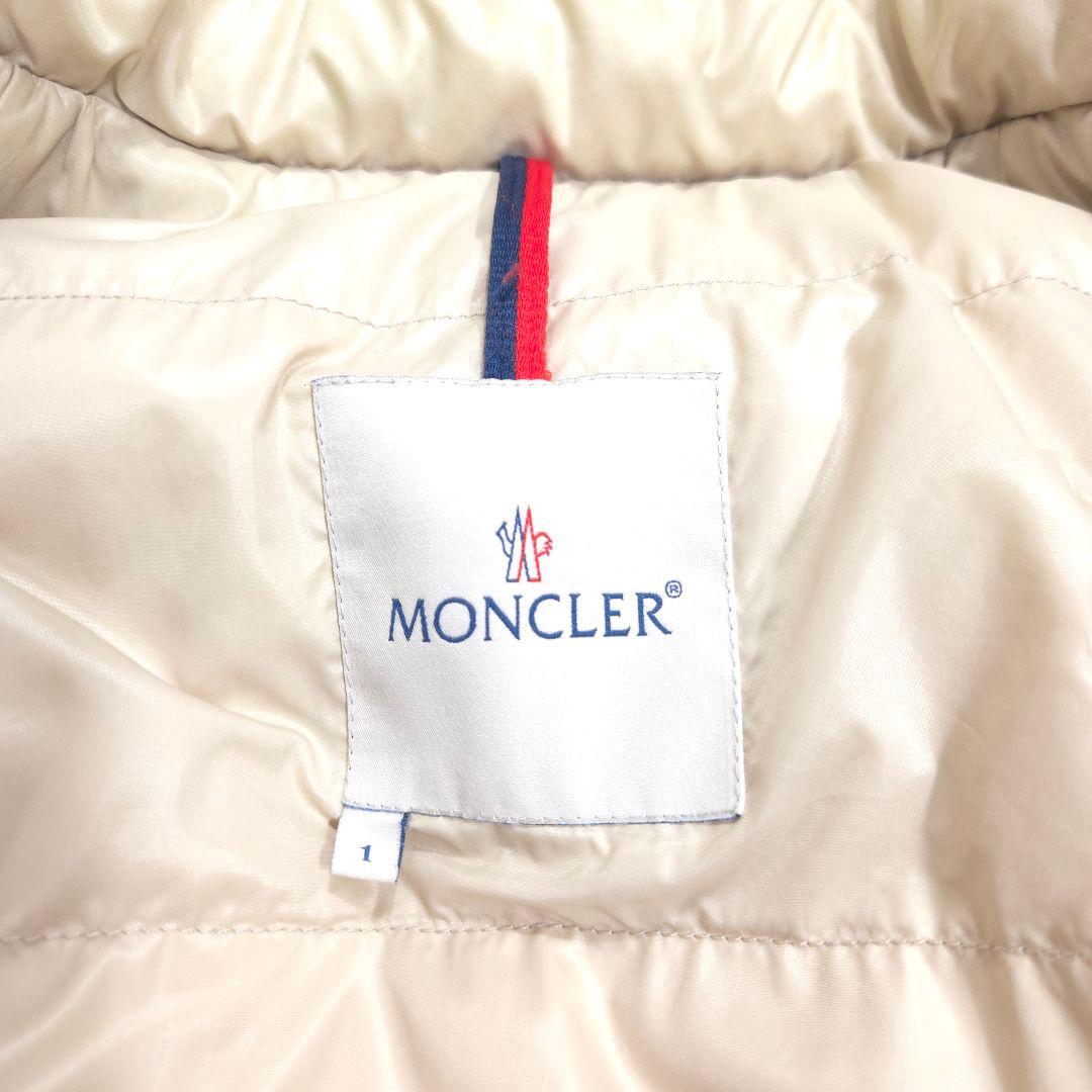 MONCLER BERENGERE 1 アイボリー ダウン M ショート