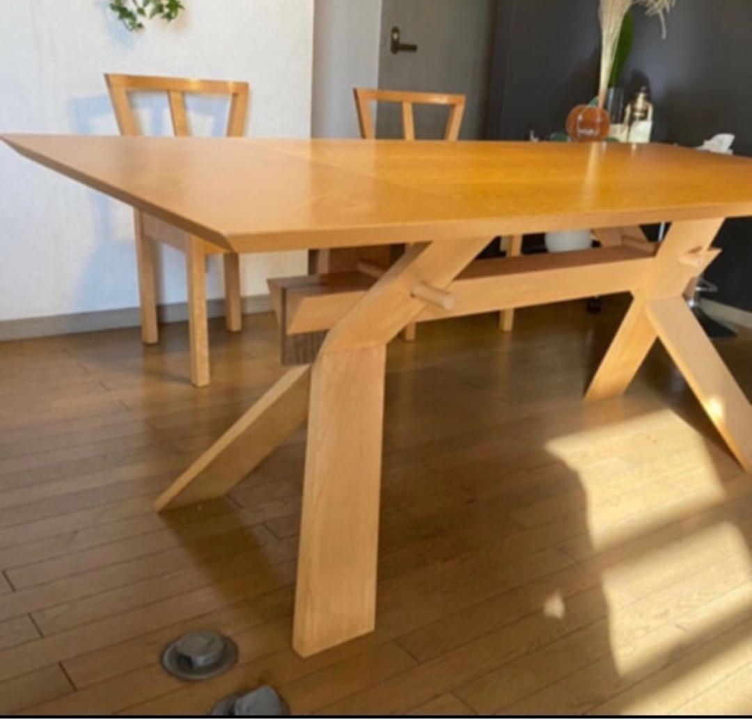 IDC大塚家具 BROSS Italia社製「PIANA」 ダイニングテーブル