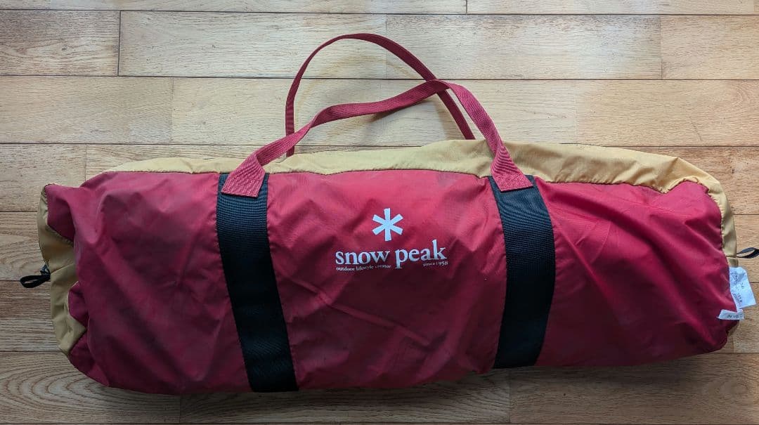 ★廃盤カラー ★スノーピークヘキサタープM　廃盤レッド✖️ベージュ