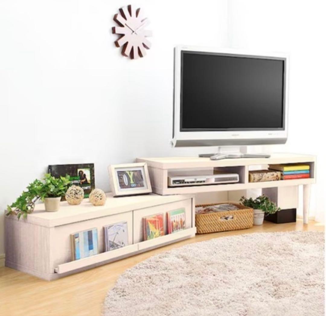 【ニトリ　薄型伸長式テレビ台】