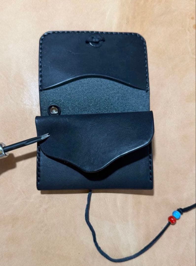 早い者勝ち　アメカジ　財布 黒