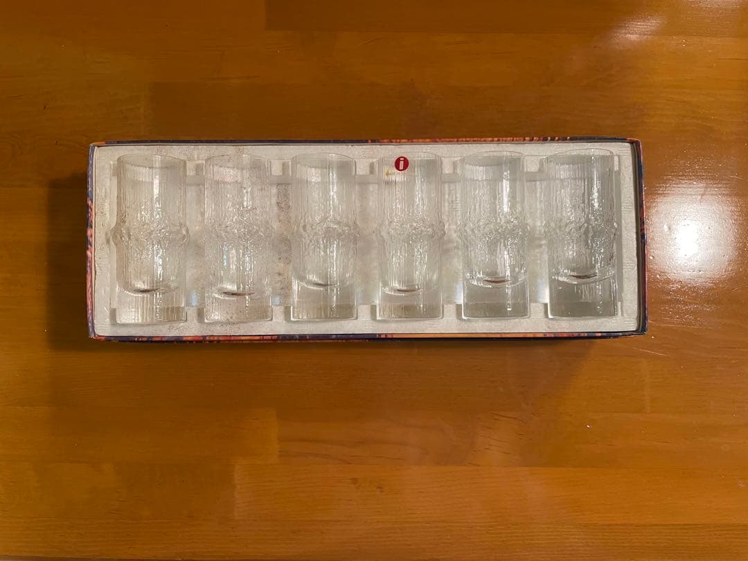 iitala Niva Tapio Wirkkala グラス 6個セット