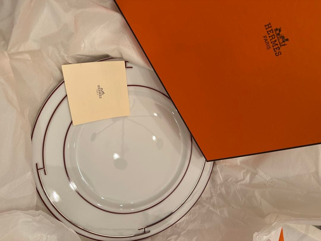 エルメス大皿 リズムプレート　未使用　伊勢丹　一枚