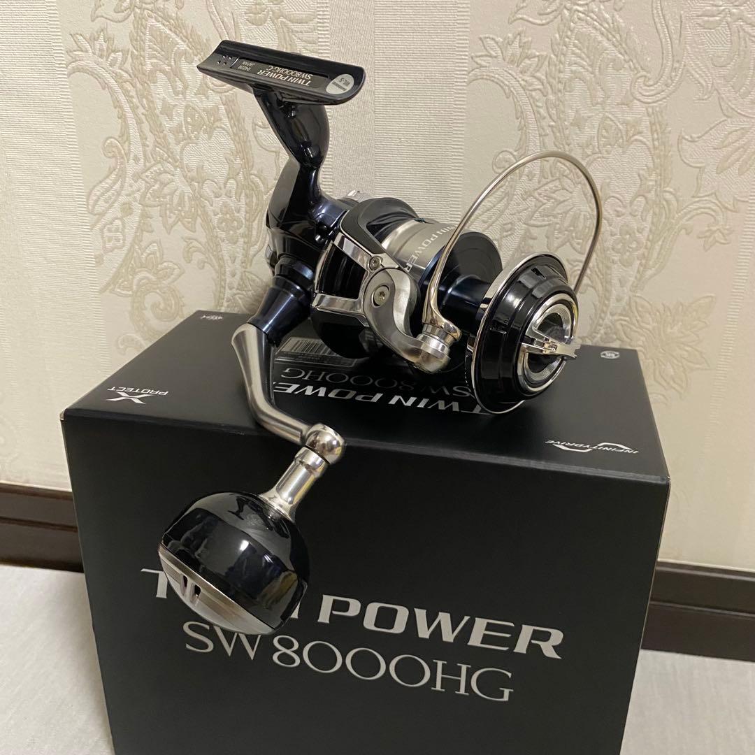 【新品未使用】シマノ ツインパワー SW8000HG スピニングリール