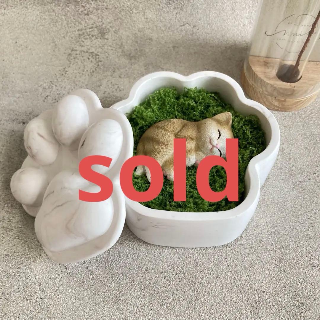 ＊handmade 肉球型小物入れ　単品