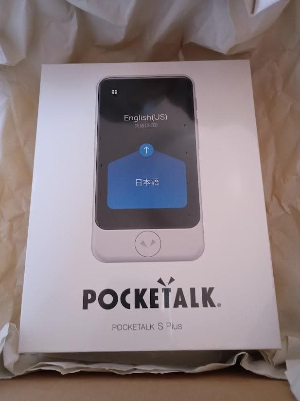 新品 ソースネクスト ポケトークS PLUS グロバル通信２年付 PTSPGW