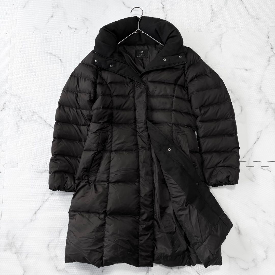 ✨大人気✨23区 ロング丈 ダウンコート 黒 2025年モデル