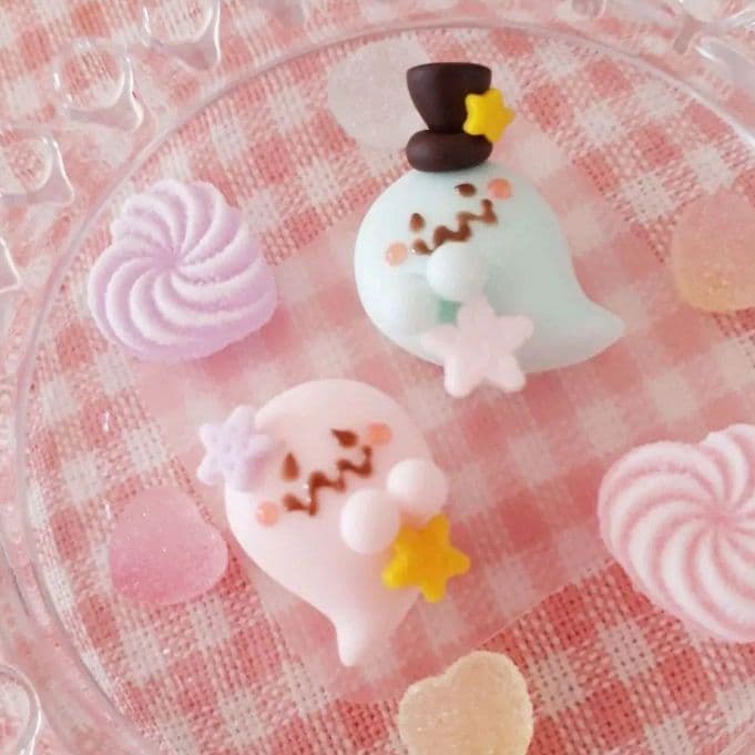 ハロウィン☆マシュマロ♡仲良しオバケ