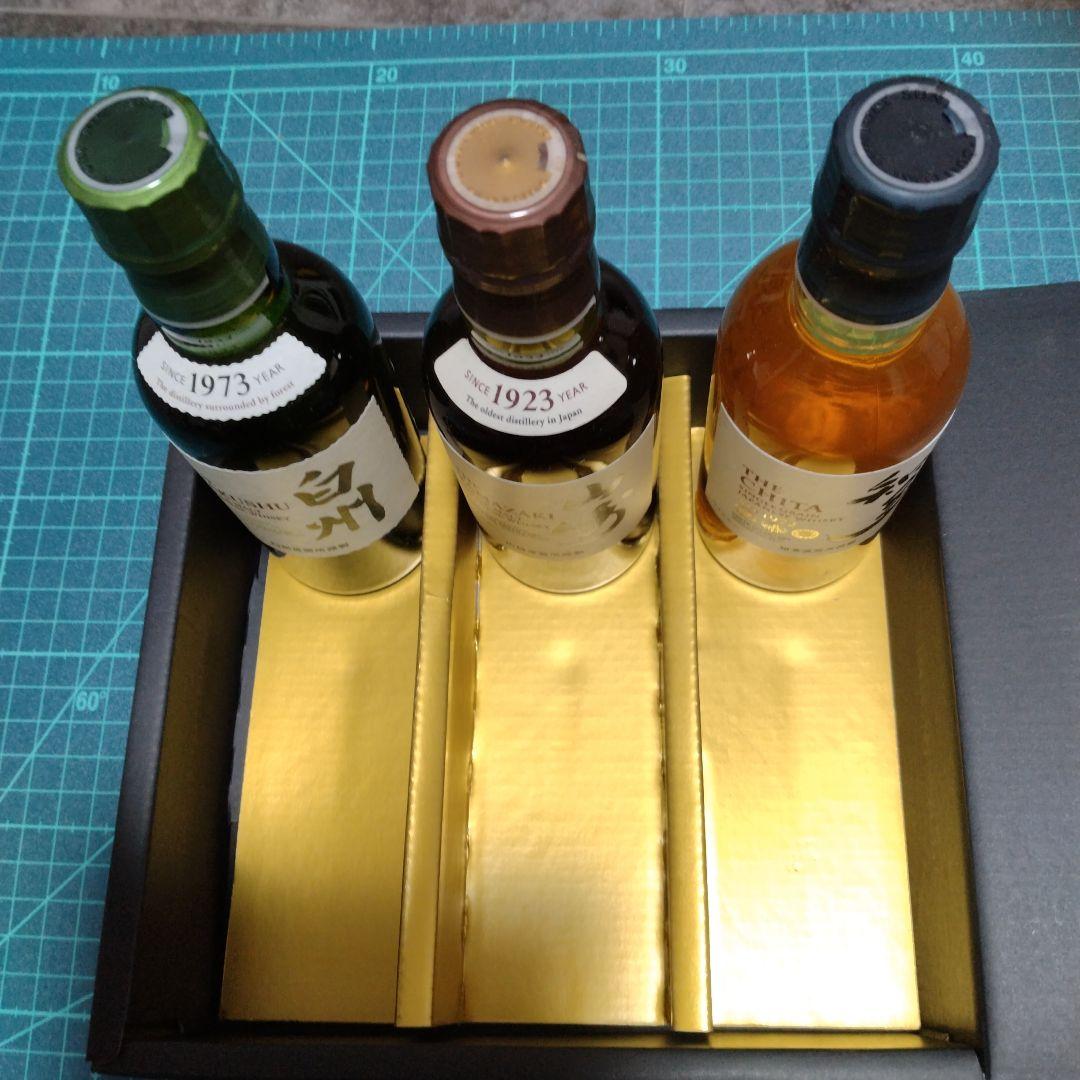 サントリー ウイスキーセット 白州 山崎 知多 各180ml