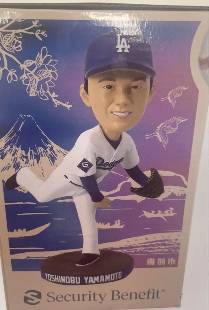 【新品未使用】ドジャース　山本由伸 １ＳＴボブルヘッド　6月13日配布