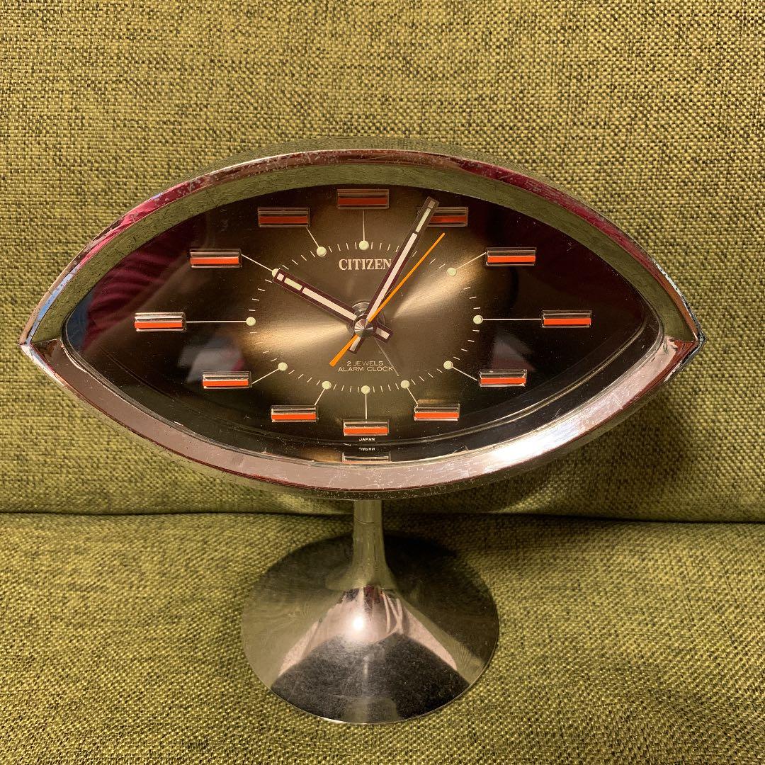値下げ！日本製！昭和レトロ　CITIZEN 置き時計