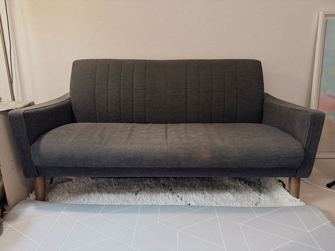 カリモク　unicoコラボ　2人掛ソファー　送料込み