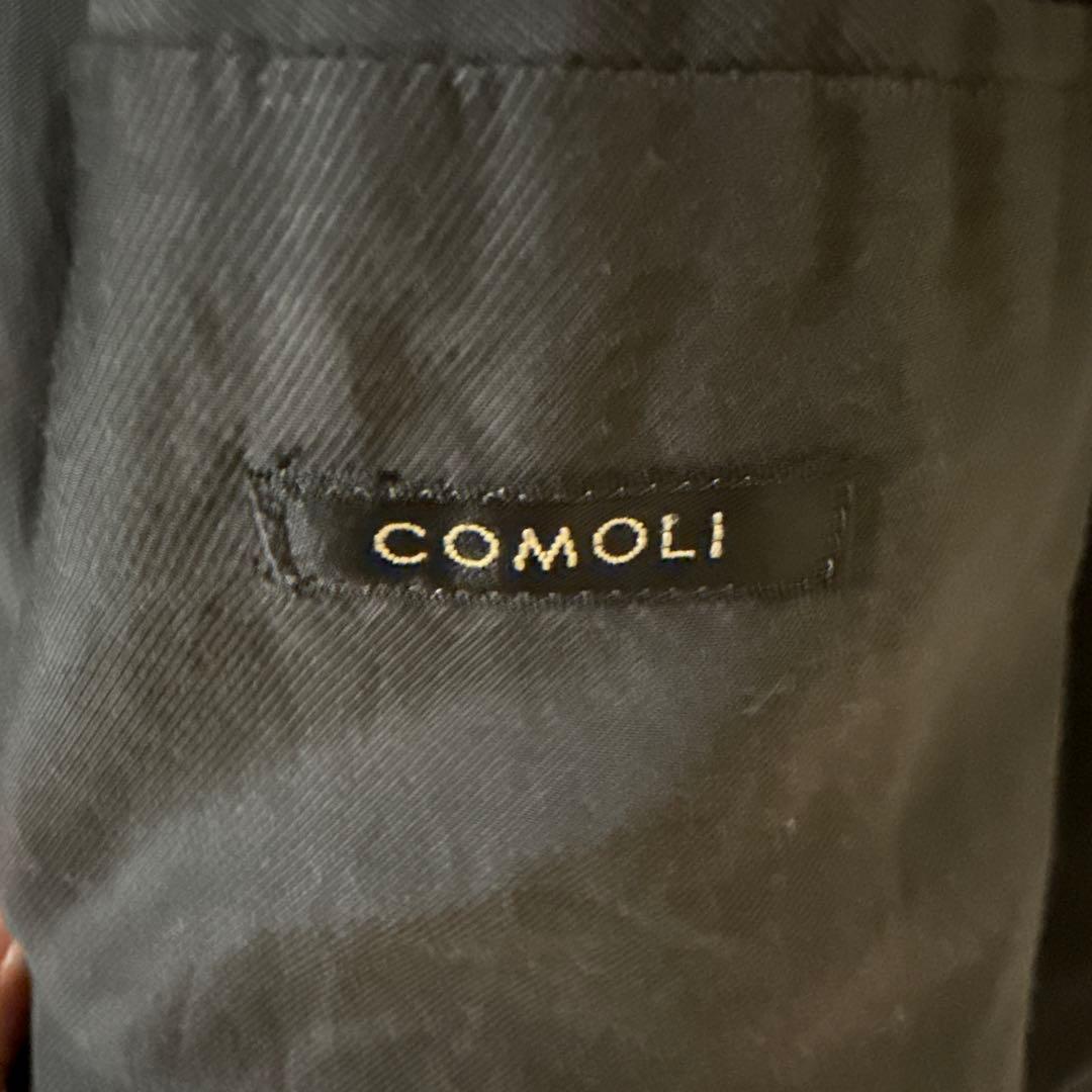 comoli ウォッシュドタイロッケンコート　ブラック　2