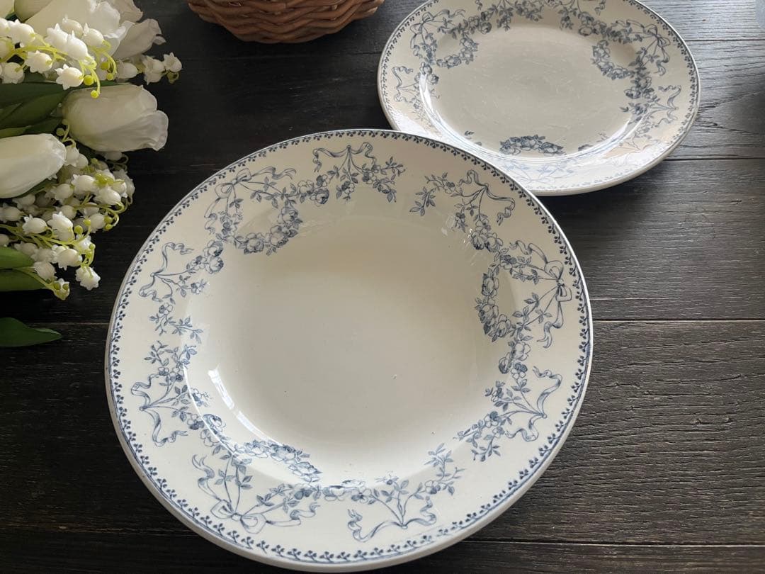 サルグミンヌ　Sarreguemines モーツァルトMozart 2枚セット