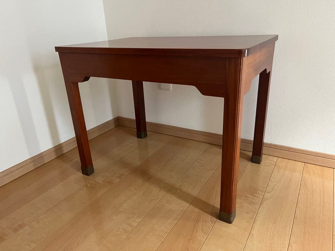 デンマーク 1940's サイドテーブル　マホガニー　無垢材