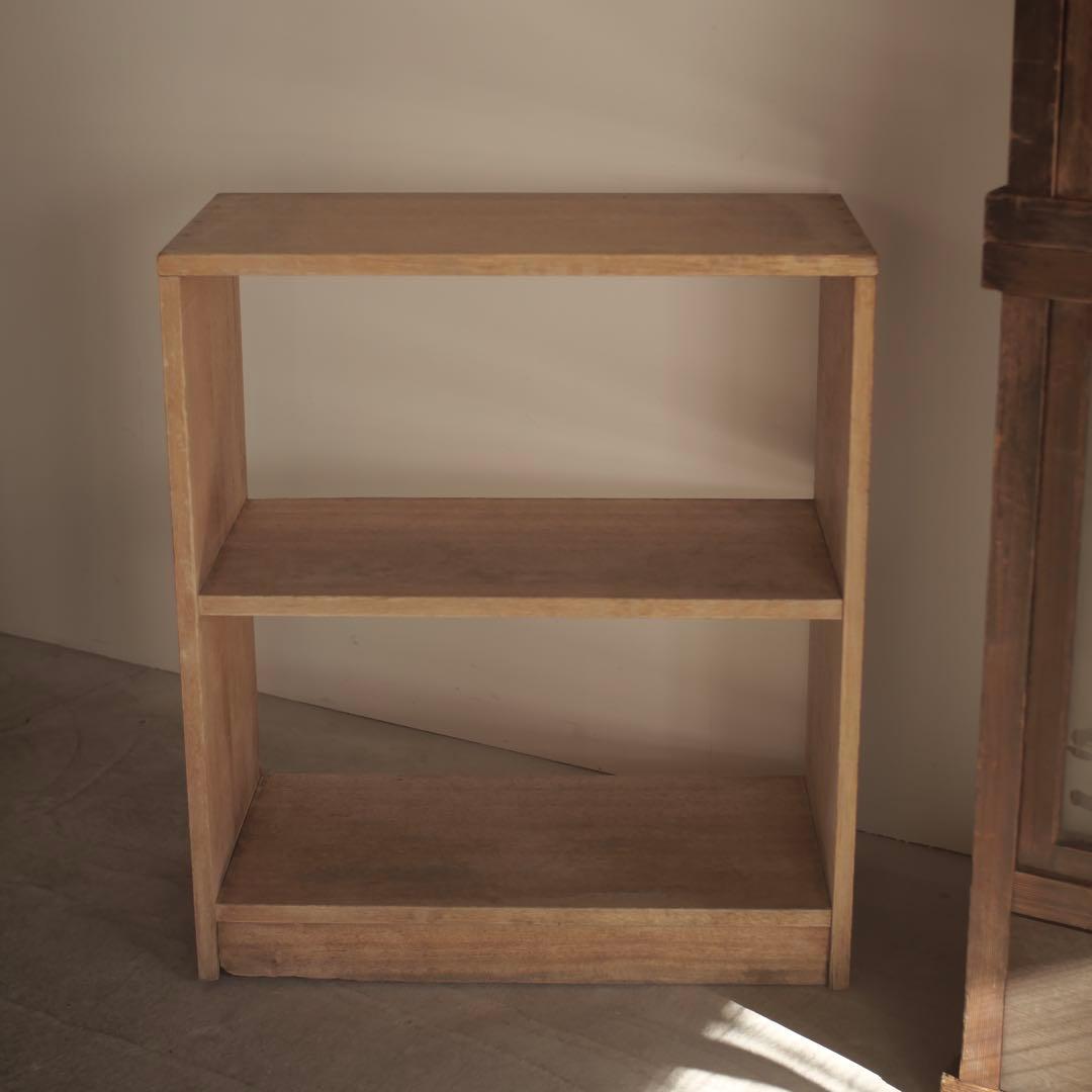 飾り棚　本棚　棚　収納棚　食器棚　収納　古家具　古道具　アンティーク　昭和レトロ