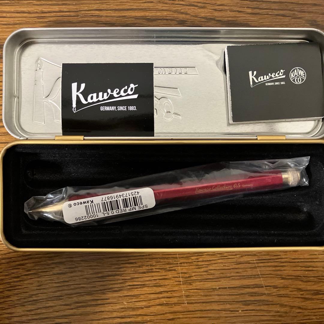 目立った傷や汚れなし　カヴェコスペシャル　レッドエディション　シャーペン　0.5