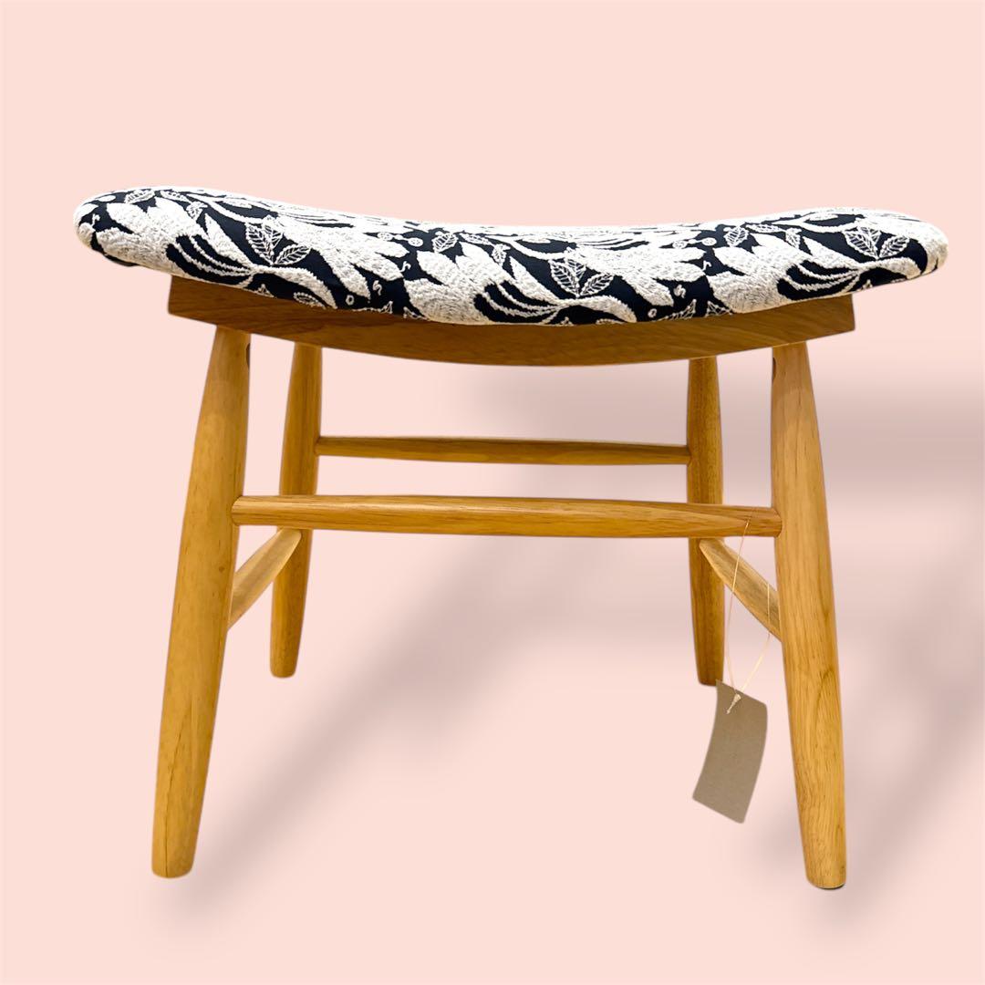 【北欧スタイル】minaperhonenミナペルホネン生地使用スツール