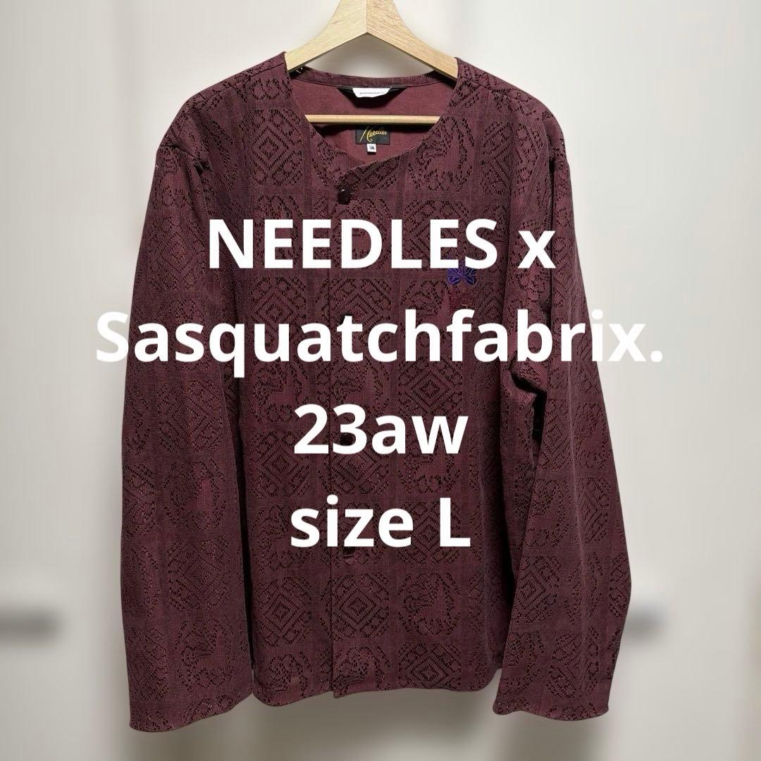 NEEDLES x Sasquatchfabrix. カーディガン　L