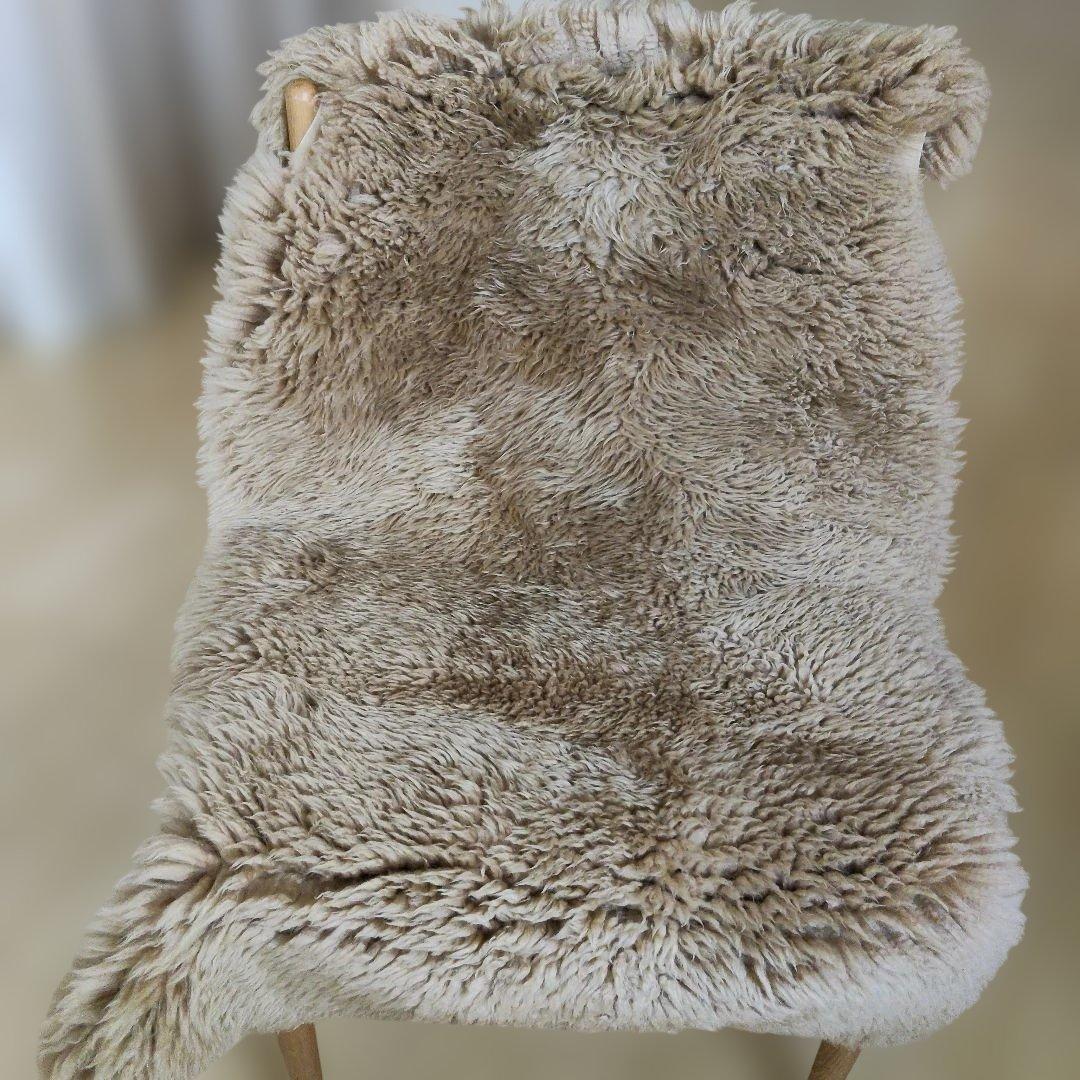 高級シープスキン ムートンラグ 羊毛　ムートン　インテリア