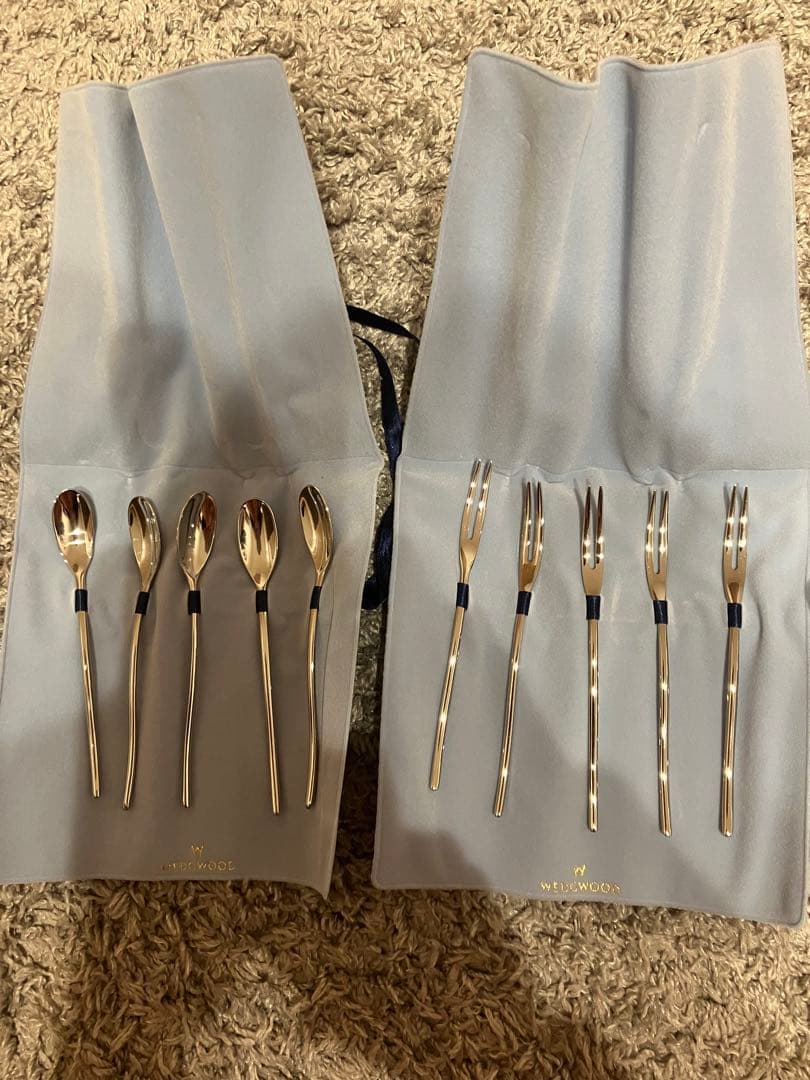 【新品未使用品】ウェッジウッド　ジェネリック　タイニースプーン　タイニーフォーク