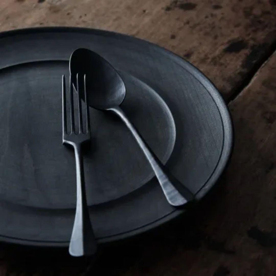 北村栄太　新品未使用　カトラリーセット フォーク×1、スプーン×1