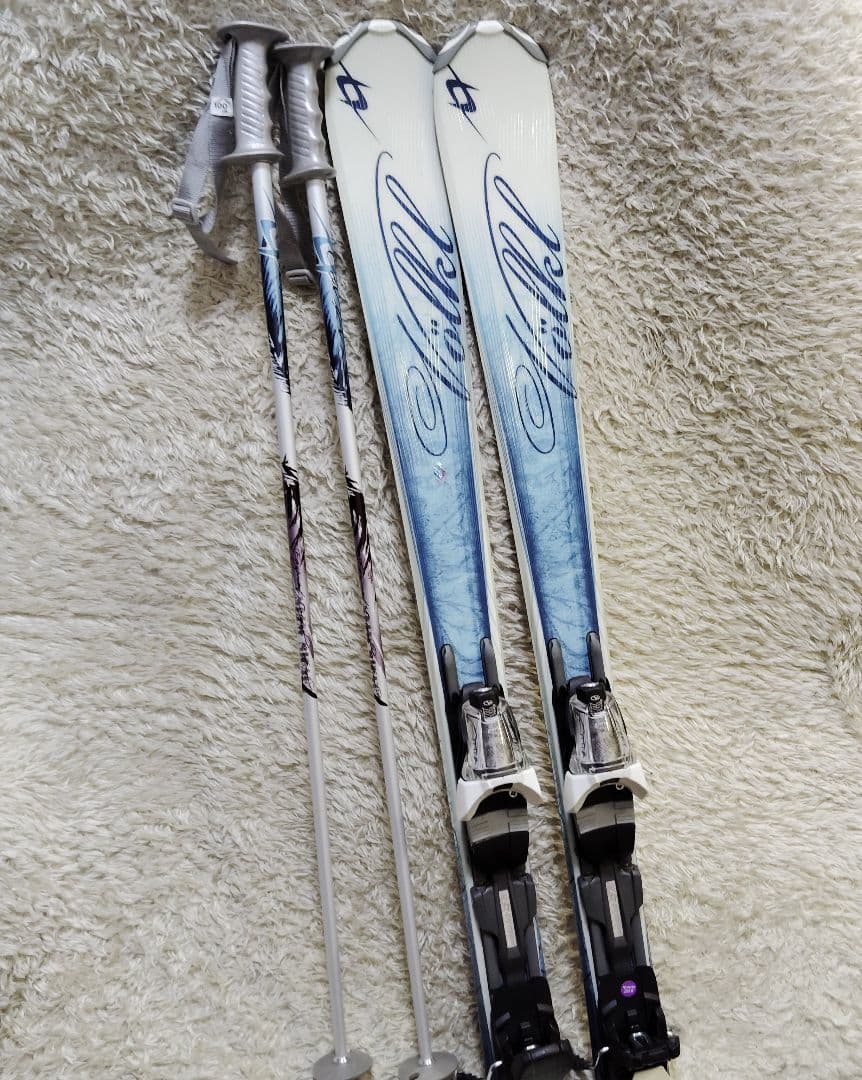 【3点】フォルクル volkl スキー板 ストック motion ビンディング