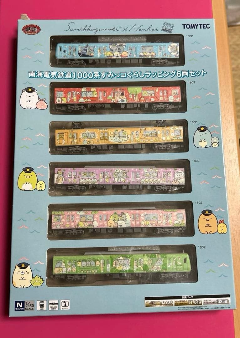 南海1000系すみっコぐらしラッピング6両セット