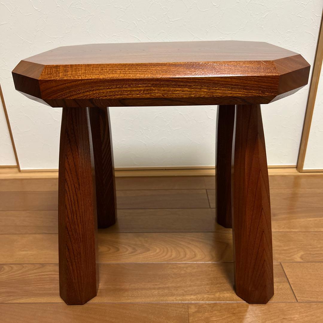 ナチュラルウッドスツール