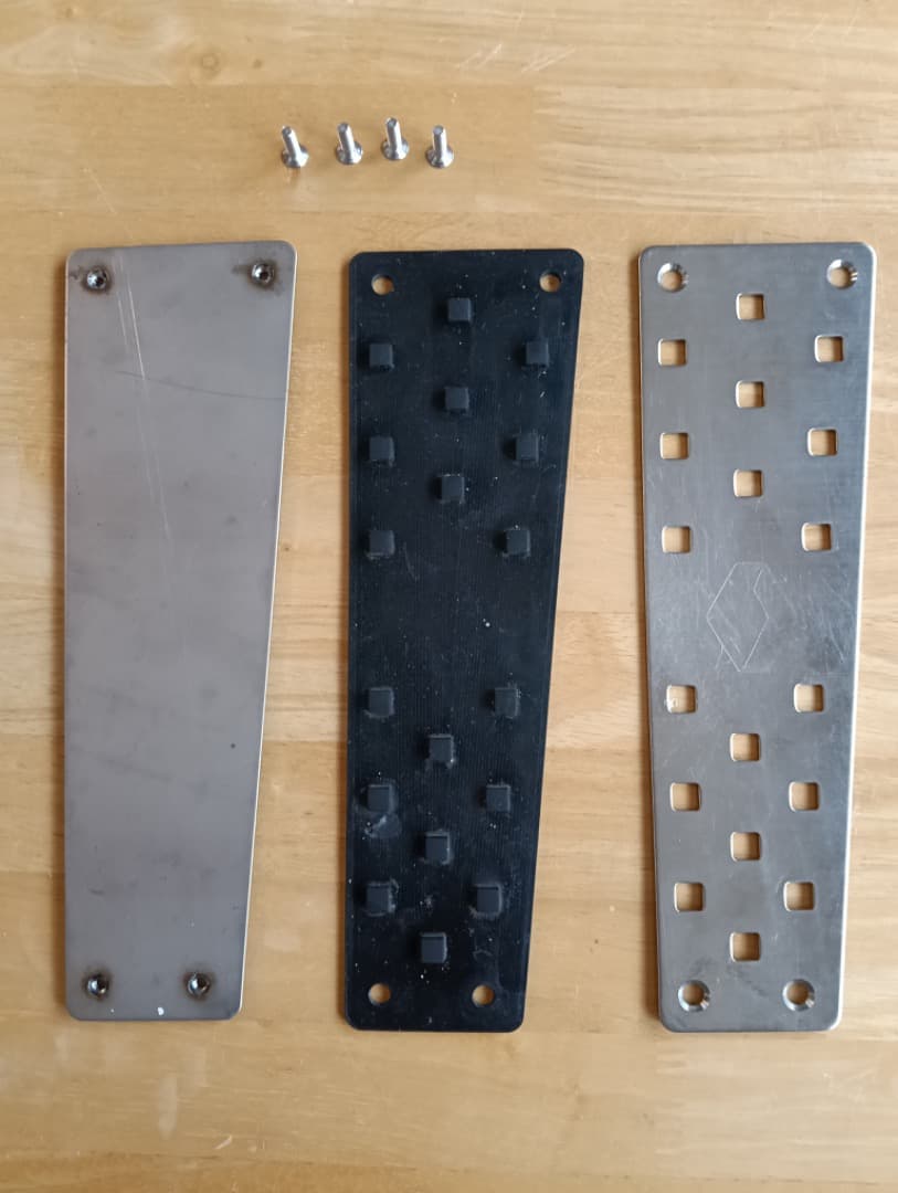 ルノー純正　フットレスト　中古品