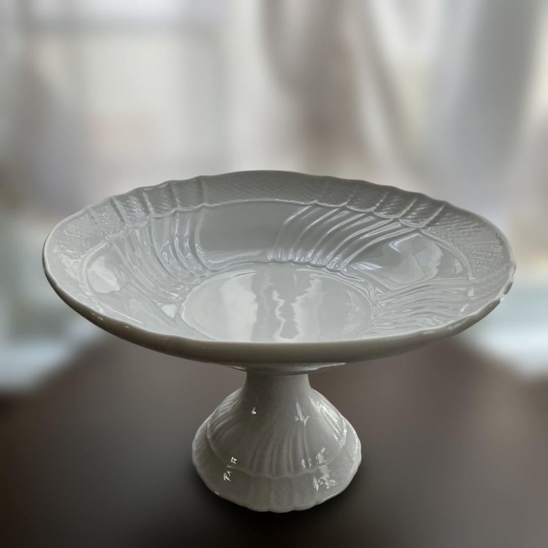 最終お値下げ　リチャードジノリ　ベッキオホワイト　フルーツスタンド