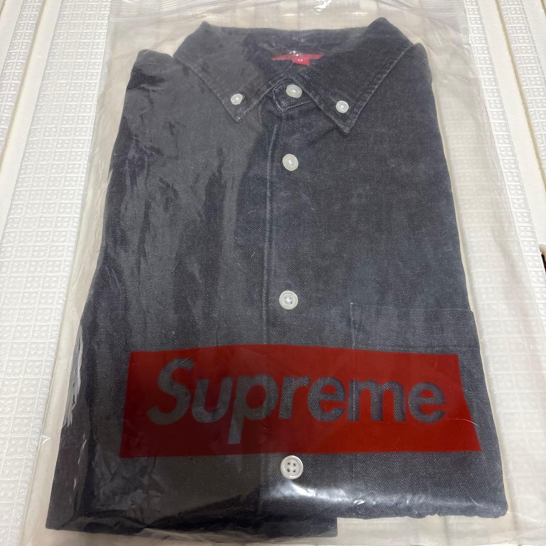 人気　Supreme EMBOSS DENIM ボタンダウンシャツ
