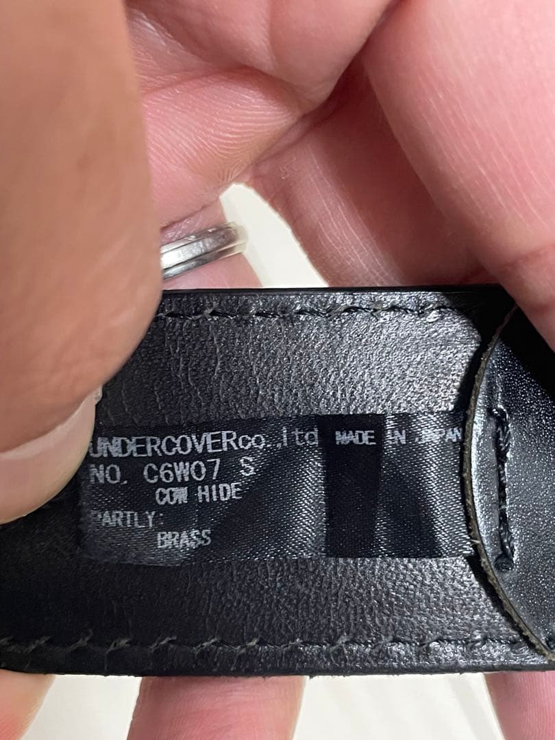 undercover RATS コラボ　スタッズベルト