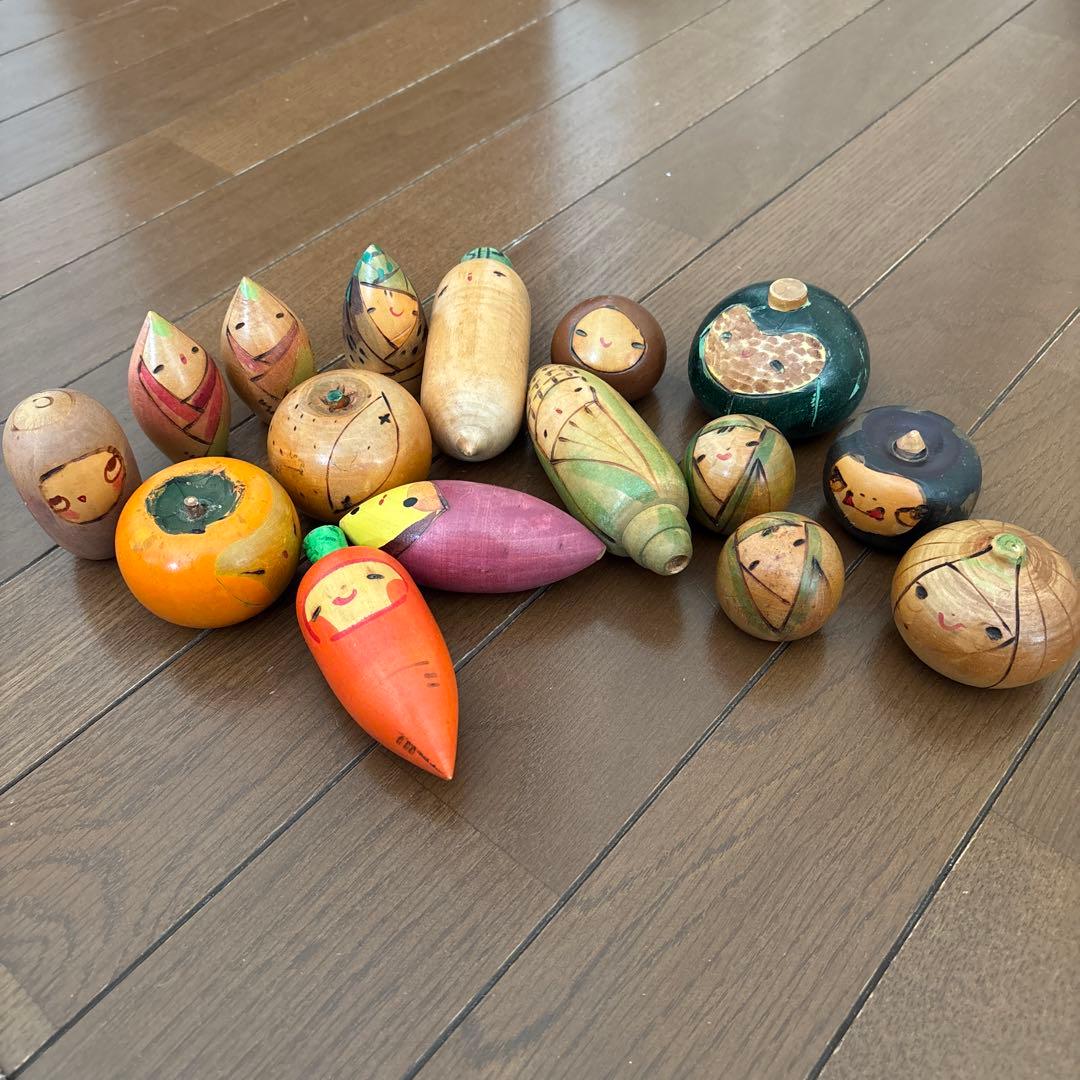 木製こけし 15個セット