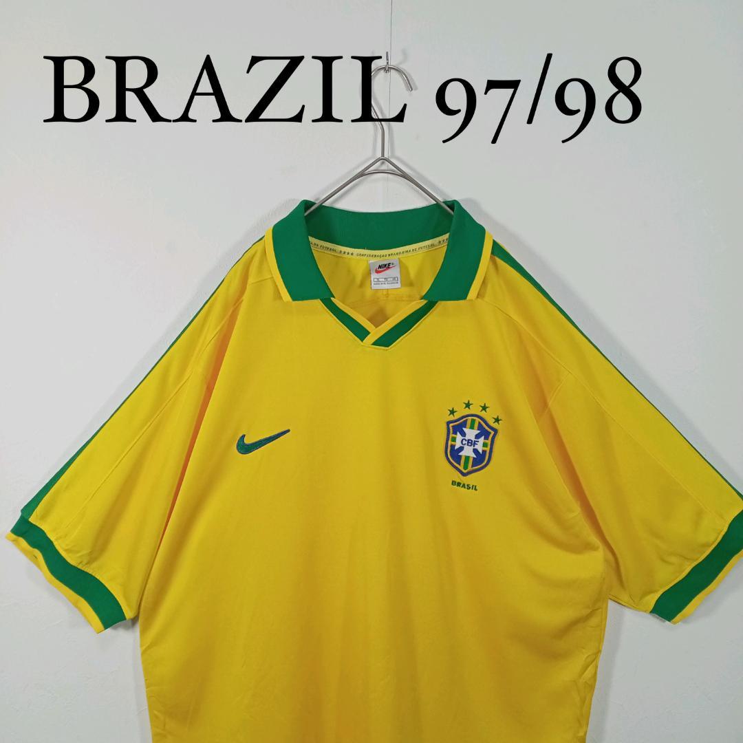 NIKE 90s ブラジル代表 ゲームシャツ ユニホーム　XL セレソン