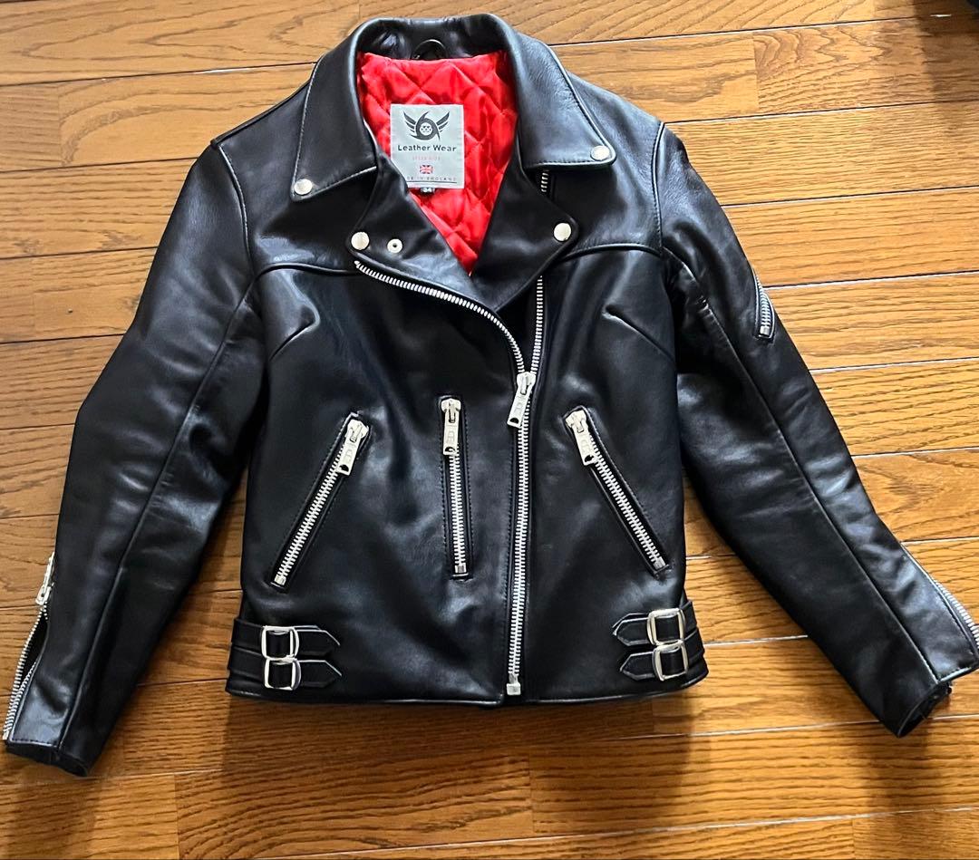 666 ダブルライダースジャケット 34