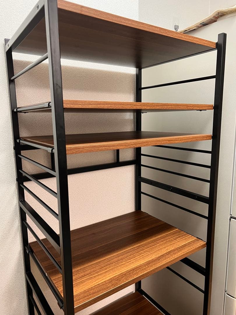 レンジ台 幅60 6段 大型レンジ対応 高耐荷設計 スライド棚