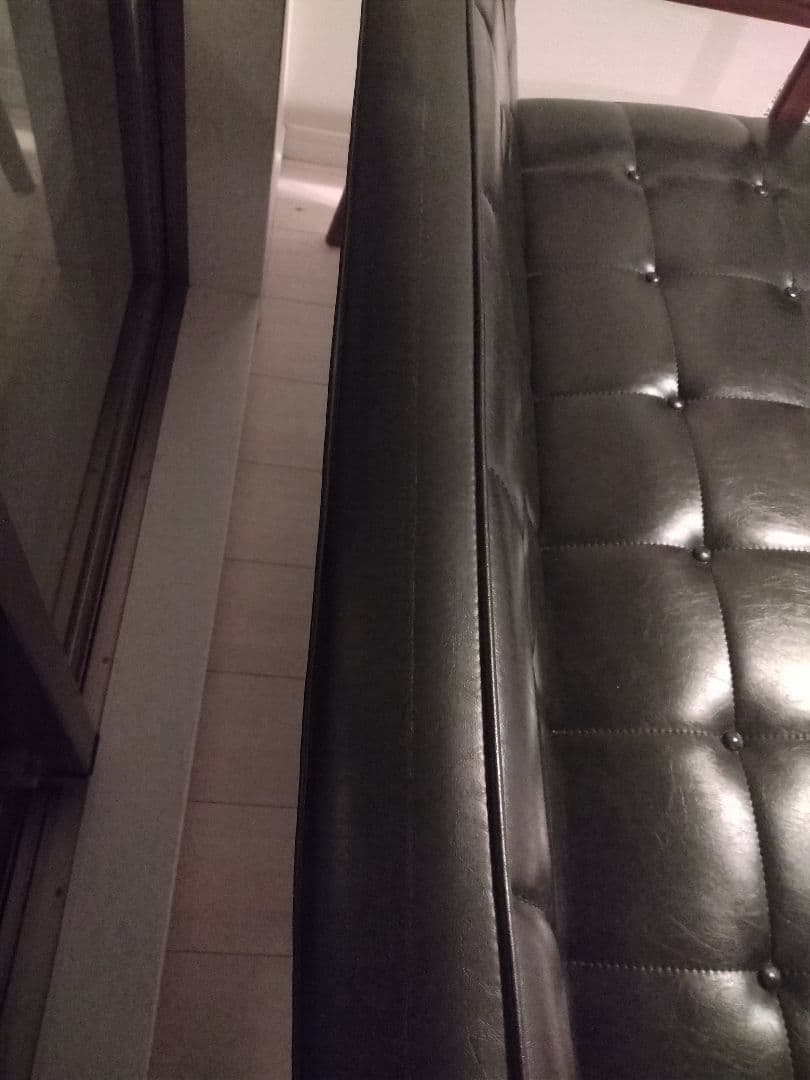 送料込み：カリモク60 Kチェア 2シーター スタンダードブラック