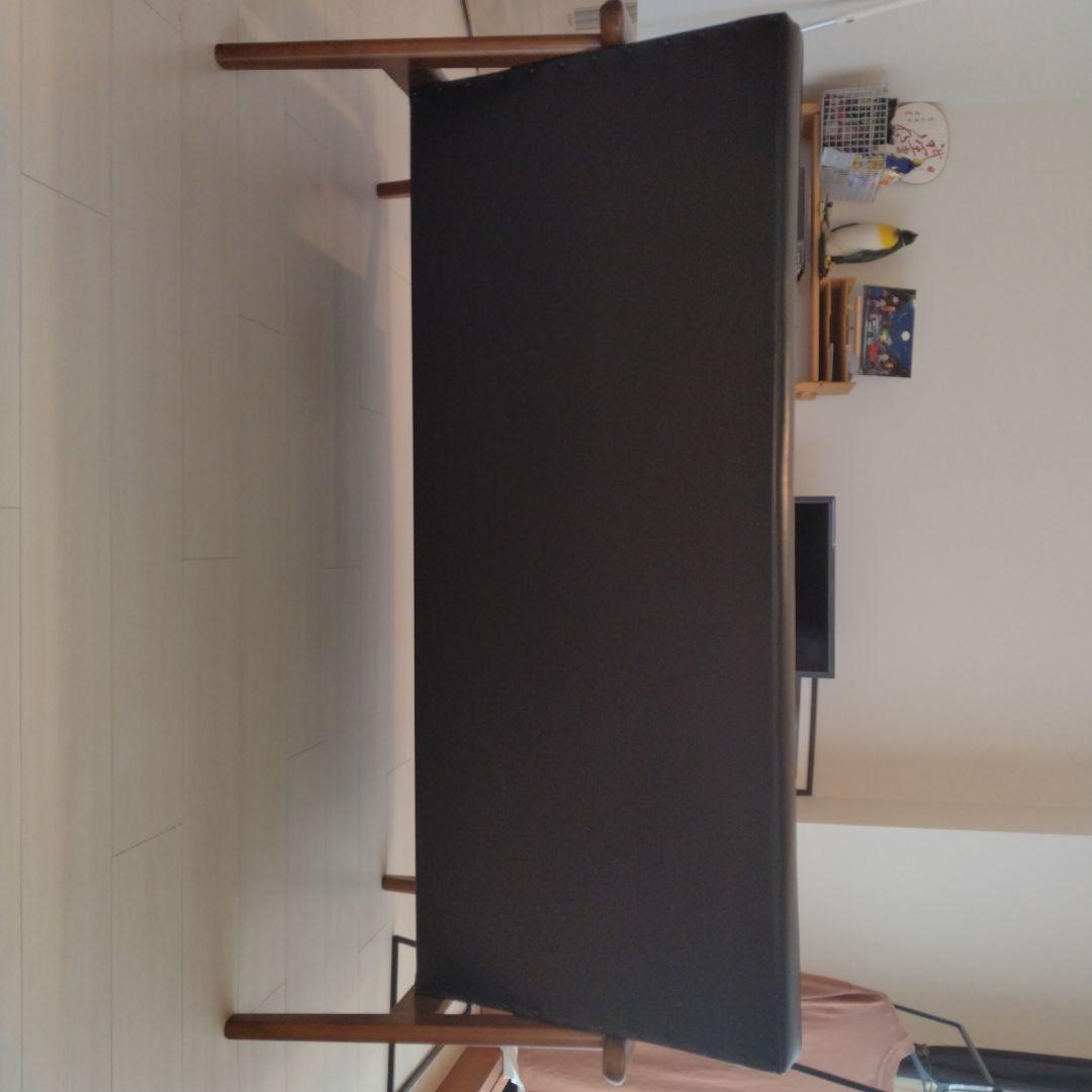 送料込み：カリモク60 Kチェア 2シーター スタンダードブラック