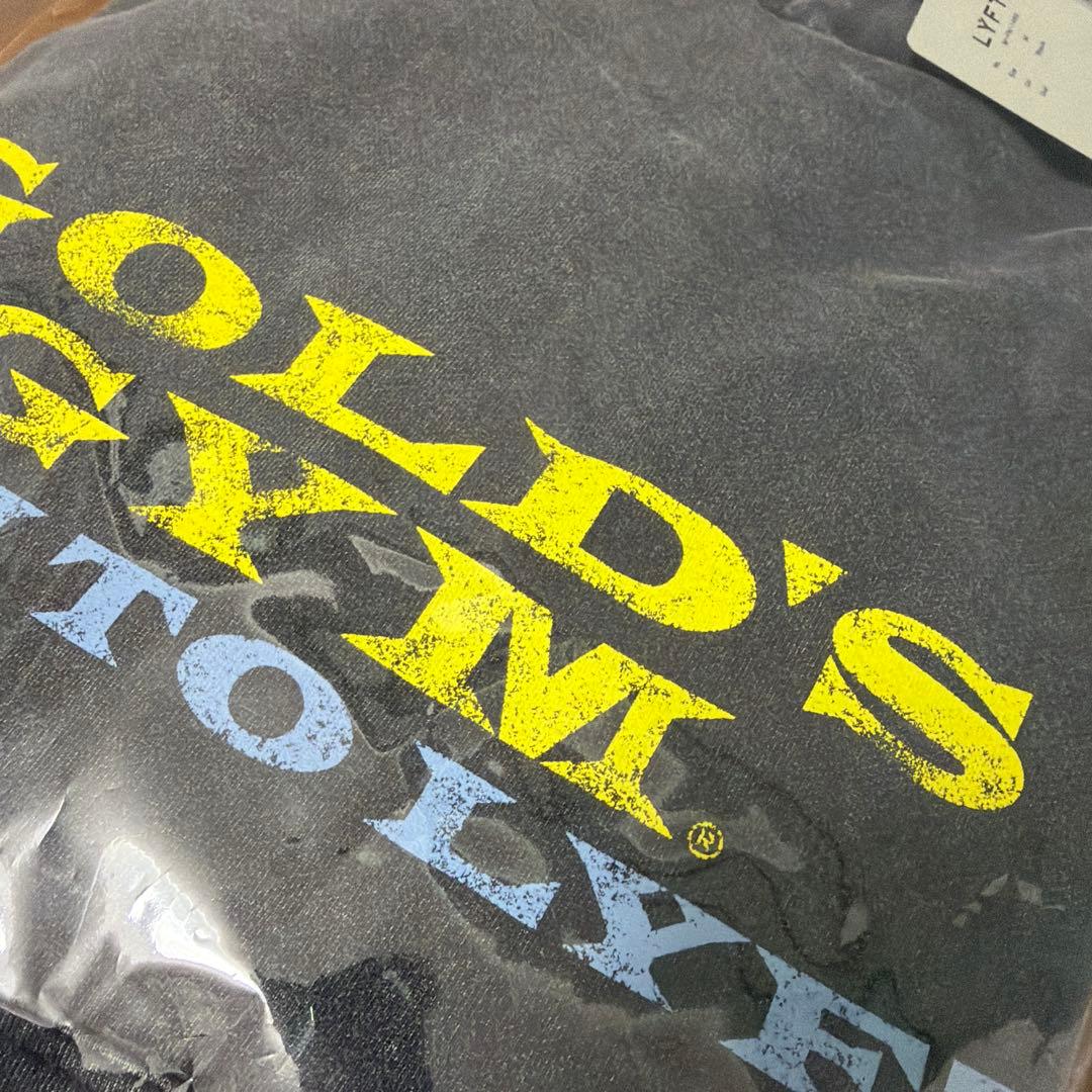 【M】LÝFT × GOLD'S GYM VINTAGE LOGO HOODIE