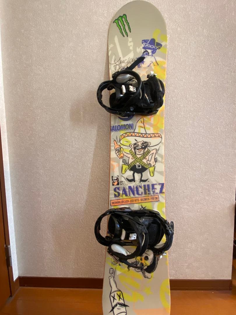 Salomon スノーボード Salomon バインディング付き