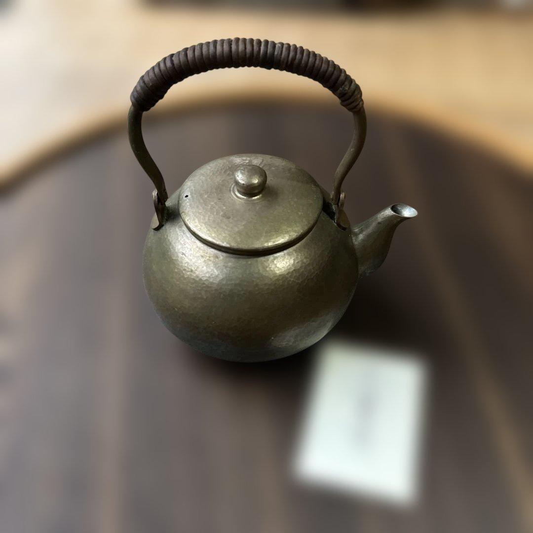 銅製やかん　新潟燕市富貴堂