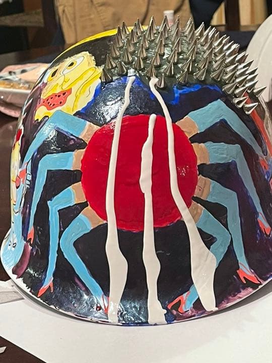 【貴重】【本人着用】素人の美術作品チェキ付き