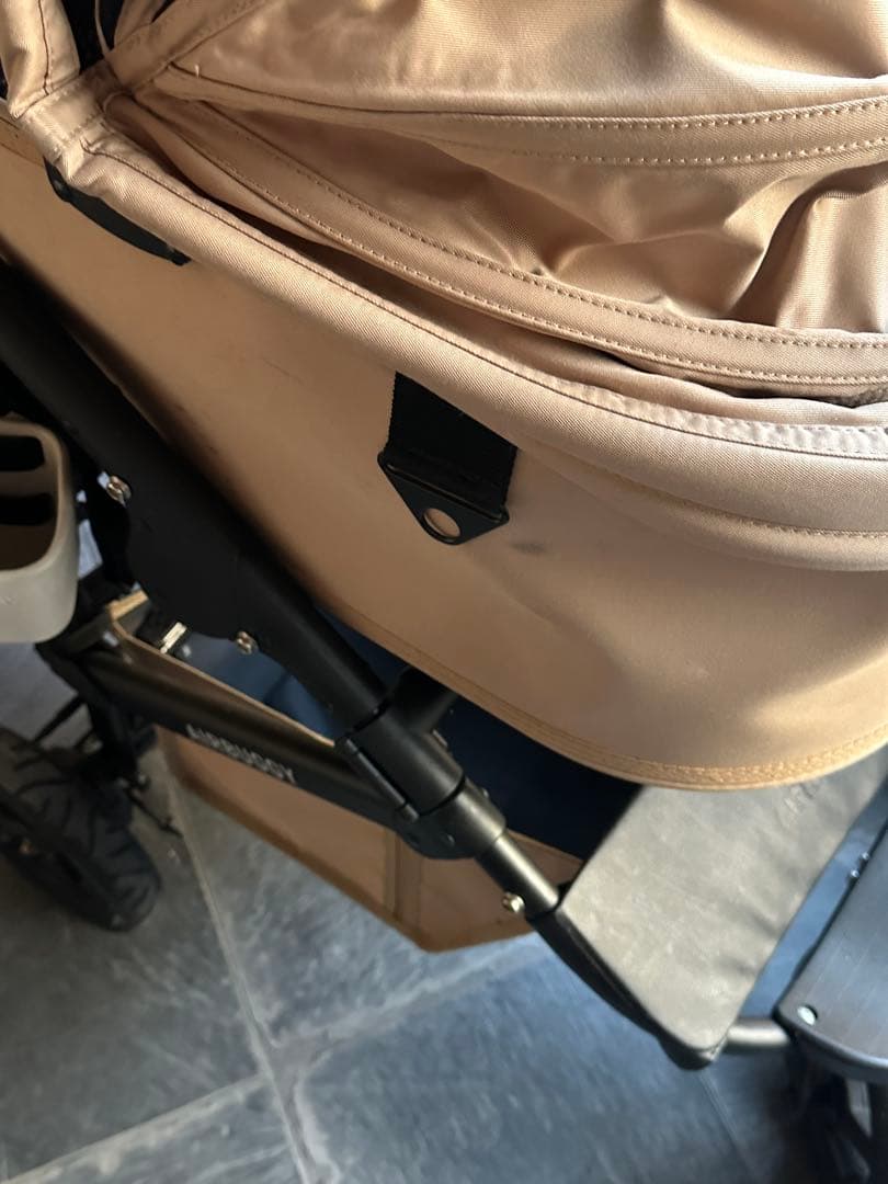 エアバギーDOME 3 バック付き　ベージュ