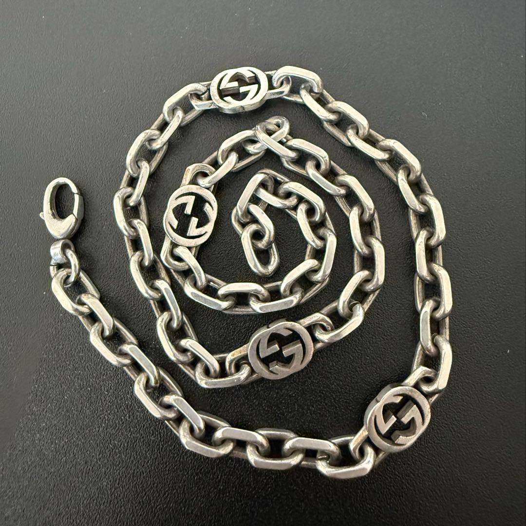 わ*び様 Gucci チョーカーネックレス　シルバー925