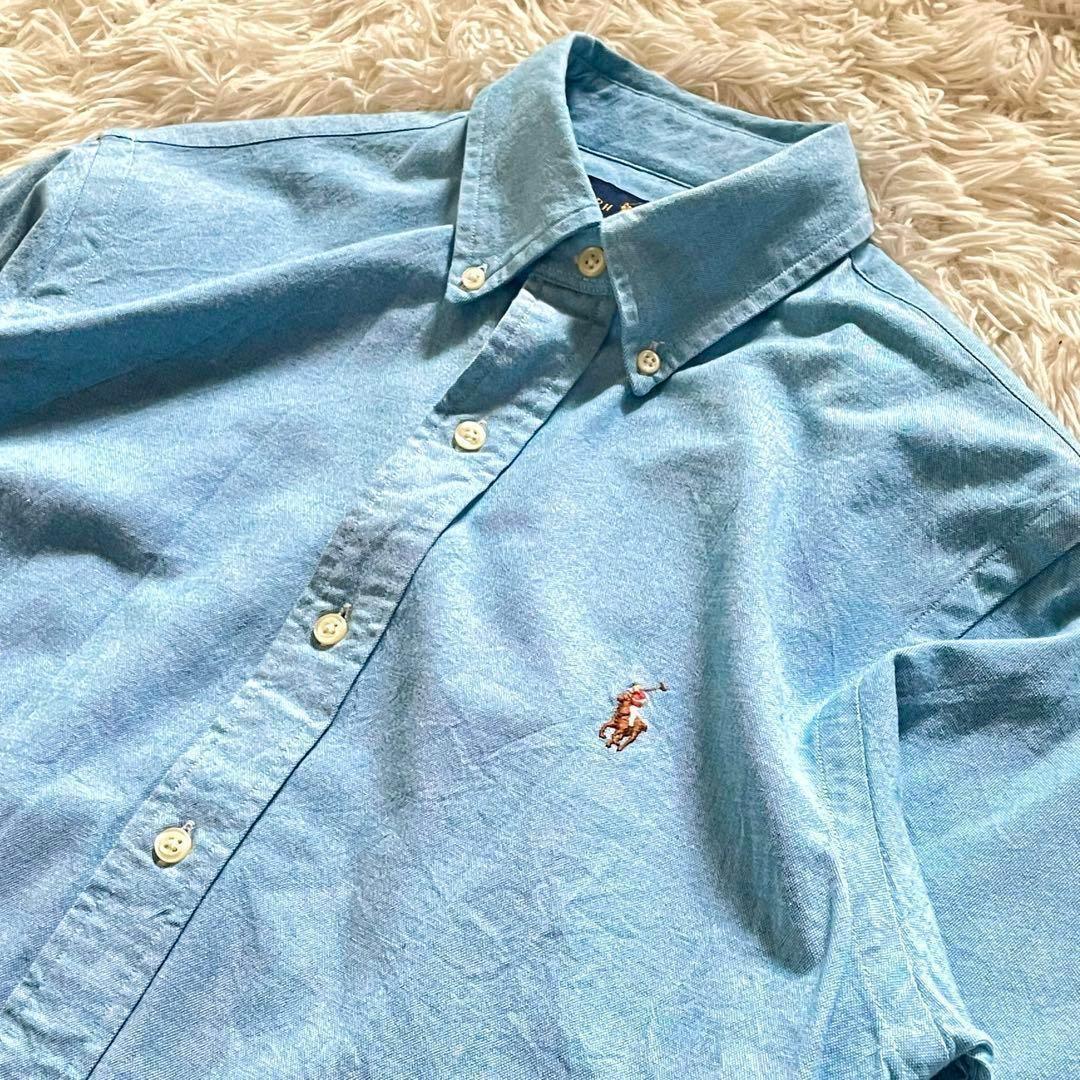 【美品】RALPH LAUREN シャツ オクスフォード SLIM FIT